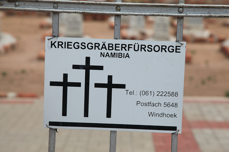 Kriegsgräber am Waterberg